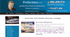 Desktop Screenshot of predecimos.com