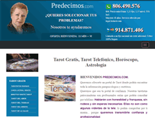 Tablet Screenshot of predecimos.com